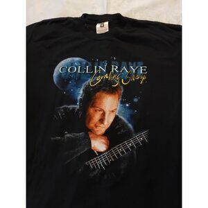 Collin Raye Counting Sheep Tour T-Shirt XL Winterland Black Cotton
